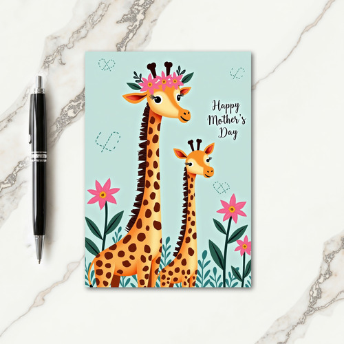 Loving Parent And Child Card