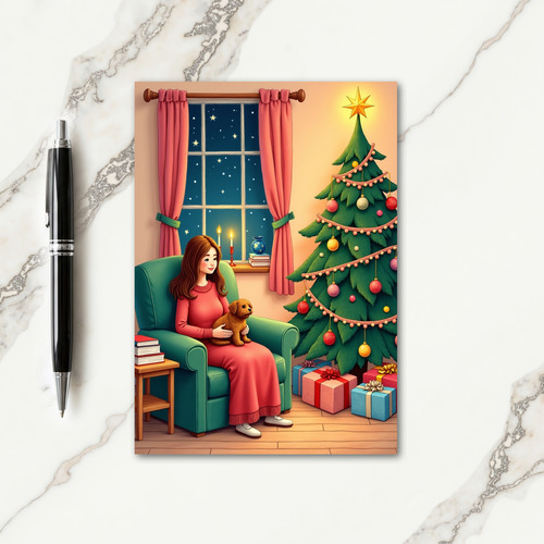 Loving Pet Christmas Card