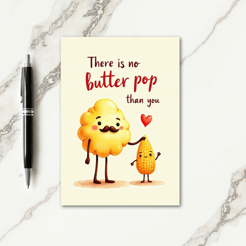 Loving Pop Illustration Card