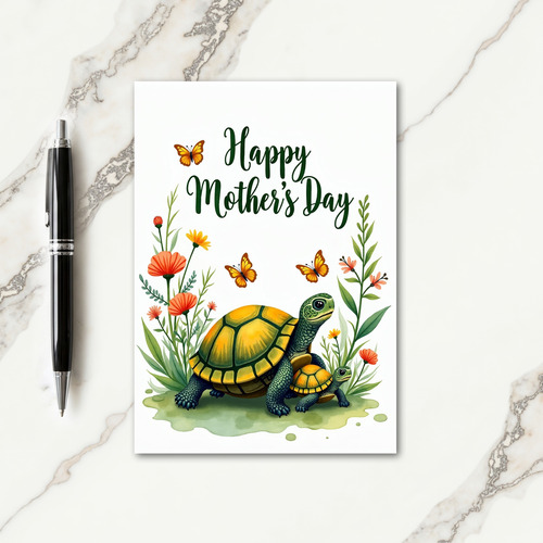 Loving Reptile Mothers Day Card