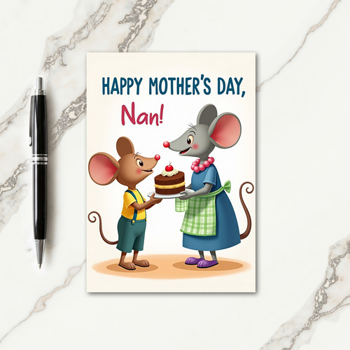 Loving Rodent Mothers Day Card