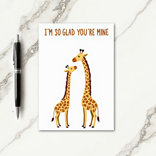 Loving Spotted Animal Mothers Day Card