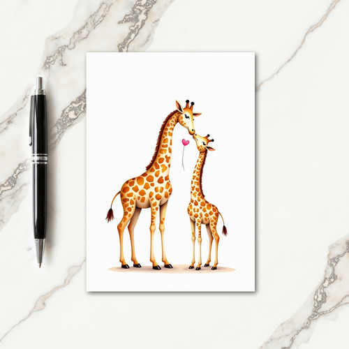 Loving Spotted Beasts Mothers Day Card