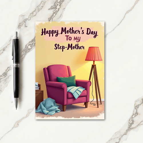 Loving Step Mothers Day Card