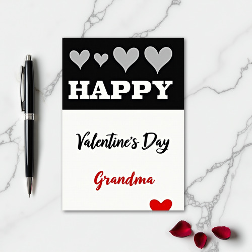 Loving Valentines Grandma Card