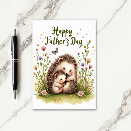Loving Woodland Animal Card
