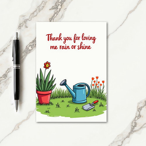 Loving You Mother Illustration Card