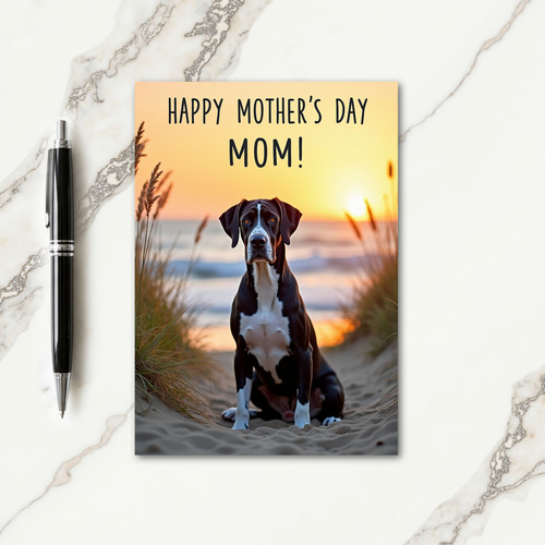 Loyal Mothers Day Dog Card