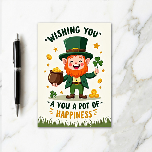Luck And Happiness Card