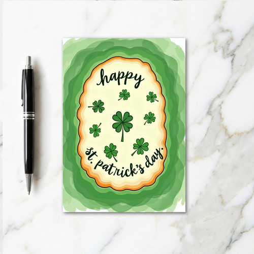 Luck And Jubilant Festivity Card