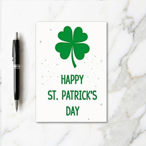 Luck For My Husband Card