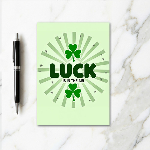 Luck Is In The Air Green Card
