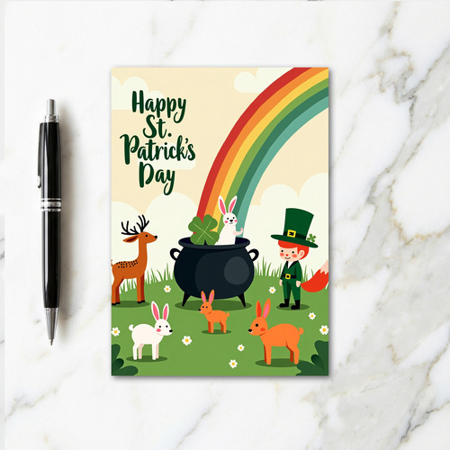 Luck O The Irish Fun Scene Card