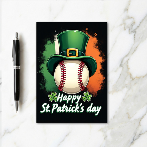 Luck Of The Irish Baseball Card