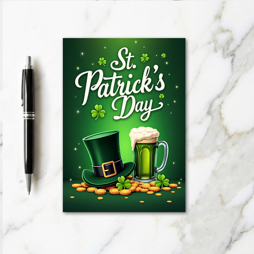 Luck Of The Irish For Husband Card
