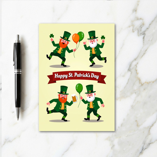 Luck St Patricks Day Card For Husband