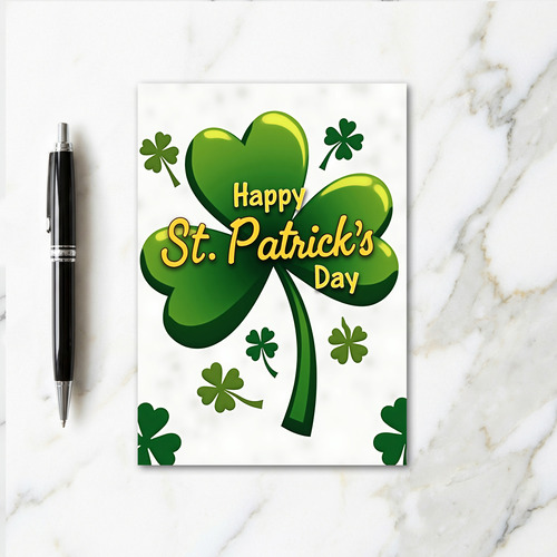 Luck St Patricks Day For Partner Card