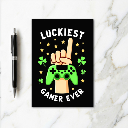 Luckiest Gamer Ever Gaming Card