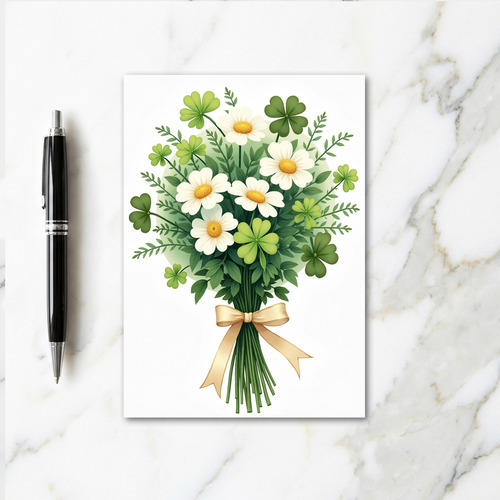 Lucky Blooms Greeting Card