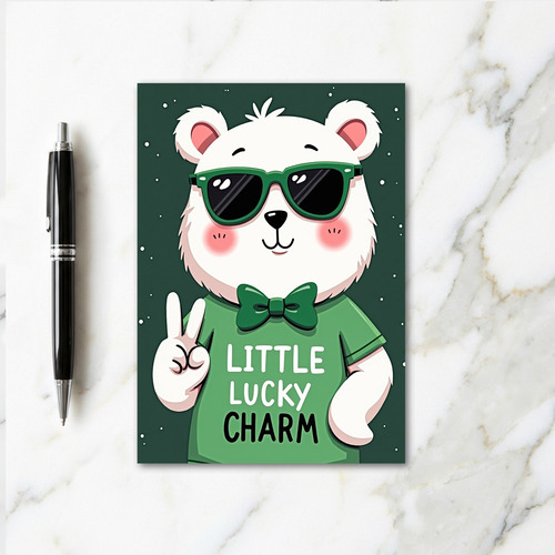 Lucky Charm Bear Cool Card