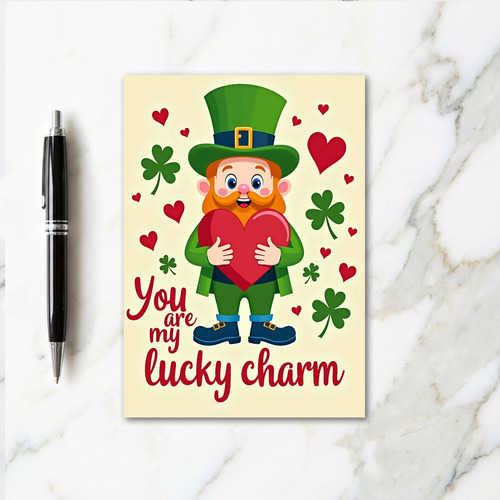 Lucky Charm Love Card