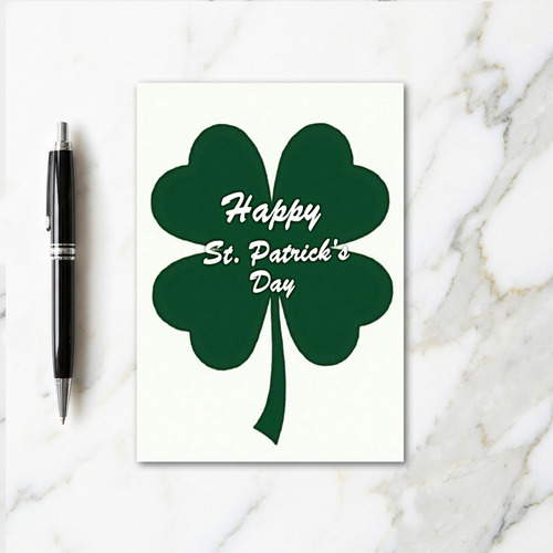Lucky Clover Art Card