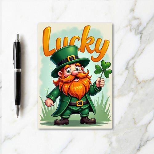 Lucky Clover Card