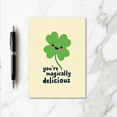 Lucky Clover Cheer Card