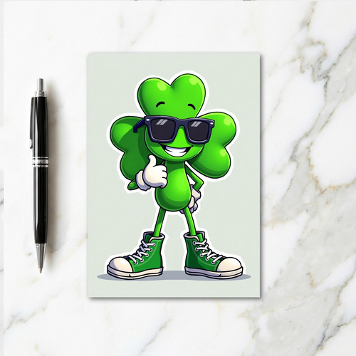 Lucky Clover Cool Vibes Card
