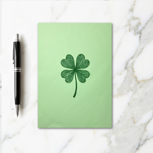 Lucky Clover Emerald Dream Card