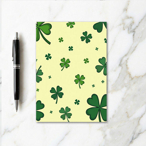 Lucky Clover Field Art Card