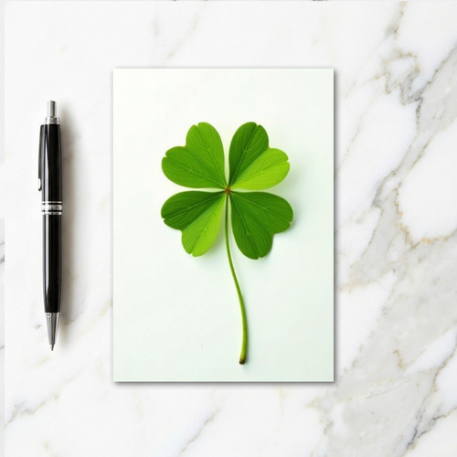Lucky Clover Fortune Find Card