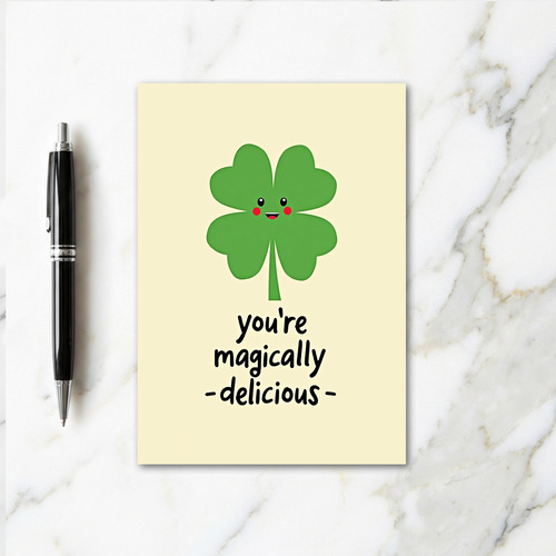 Lucky Clover Friend Card