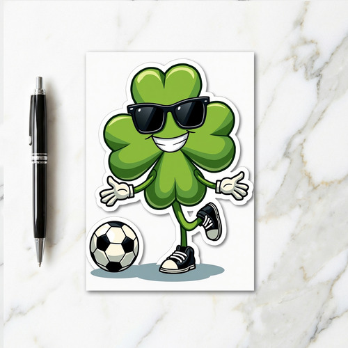 Lucky Clover Fun Time Card