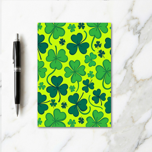 Lucky Clover Greens Happy Card
