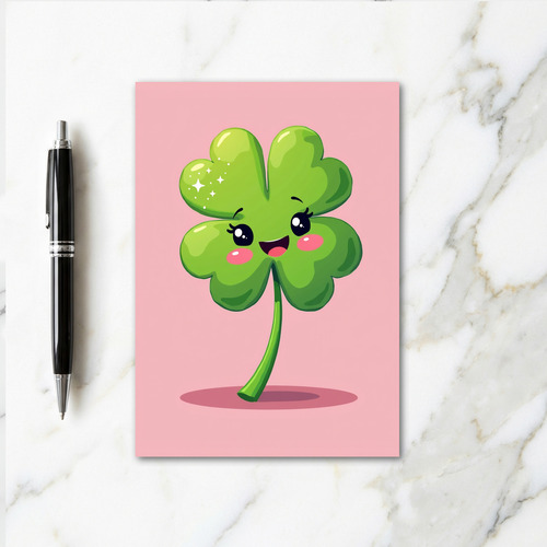 Lucky Clover Joy Card