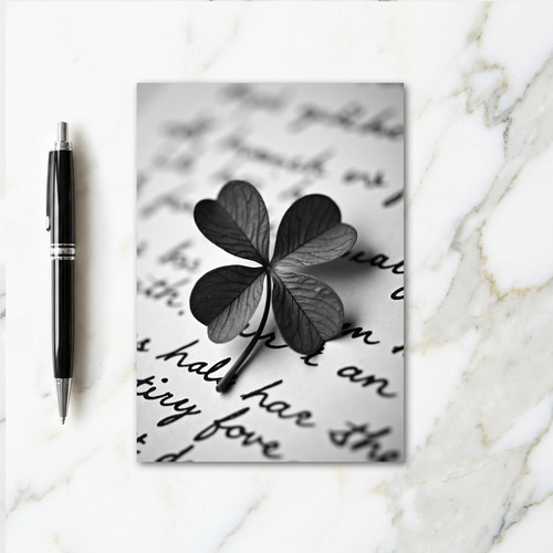 Lucky Clover Keepsake Card