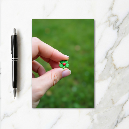 Lucky Clover Love Card