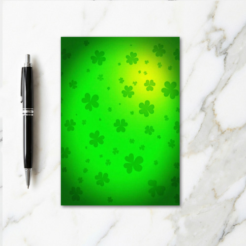 Lucky Clover Silhouettes Card