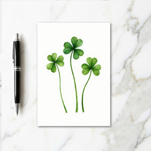 Lucky Clovers For Soulmate Card