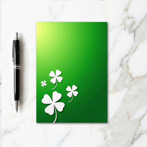 Lucky Clovers Good Fortune Card