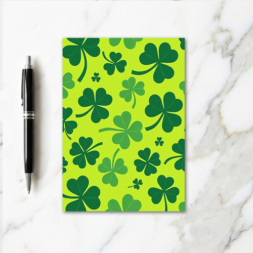 Lucky Clovers Pattern Card