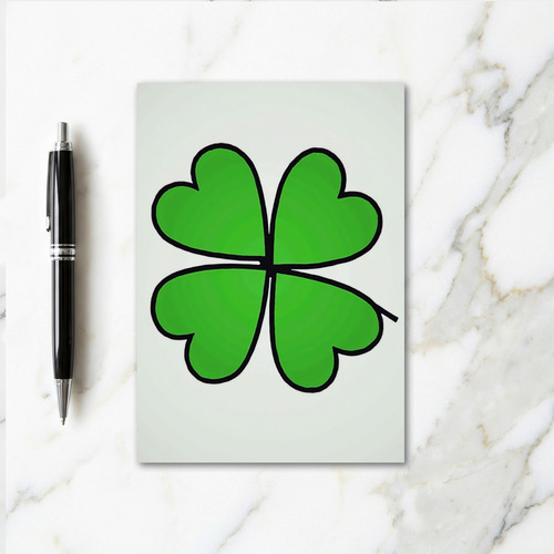 Lucky Emerald Fortune Card