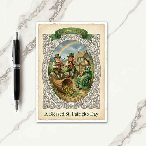 Lucky Folklore Scene Card