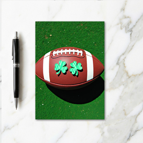 Lucky Football Game Day Card