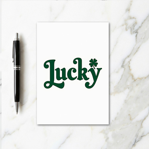 Lucky For My Soulmate Card