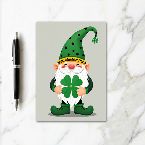 Lucky Gnome Festive Card