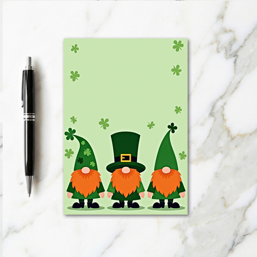 Lucky Gnome Happy St Patricks Day Card