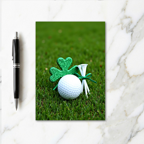 Lucky Golf Day Card