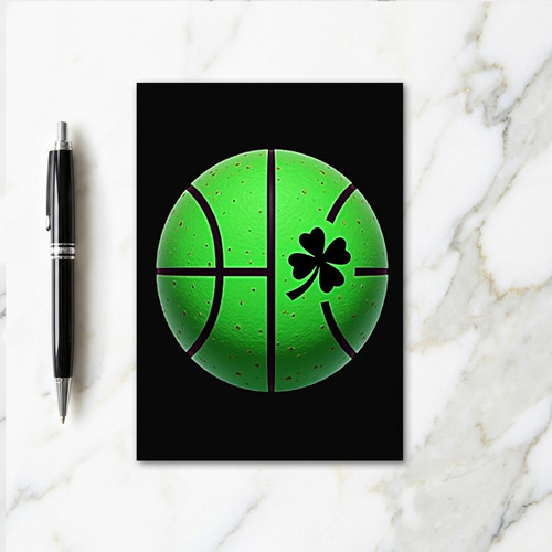 Lucky Green Basketball Card